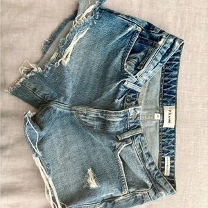 Frayed Denim Shorts - FRAME, Like New!!